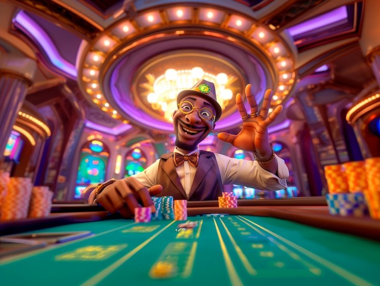 Tampilan meja Lightning Baccarat marketwin138 dengan statistik permainan real-time